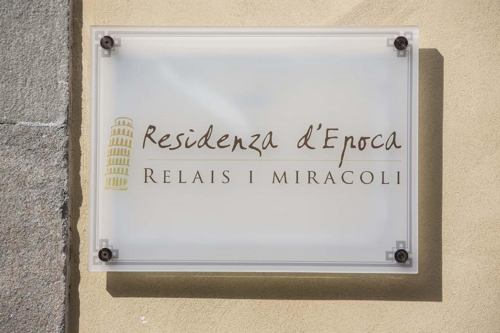 מלון פיזה Residenza D'Epoca Relais I Miracoli מראה חיצוני תמונה